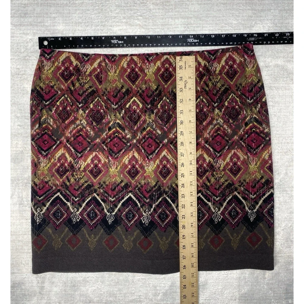 J Jill Skirt Womens Size XL PETITE Stretch Office Church Career Pencil Mini